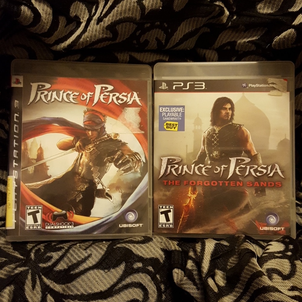 Lot of 2 Prince of Persia Ps3 games